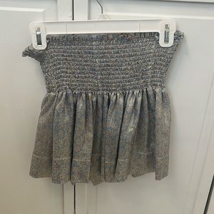 Metallic Koch Erica skirt